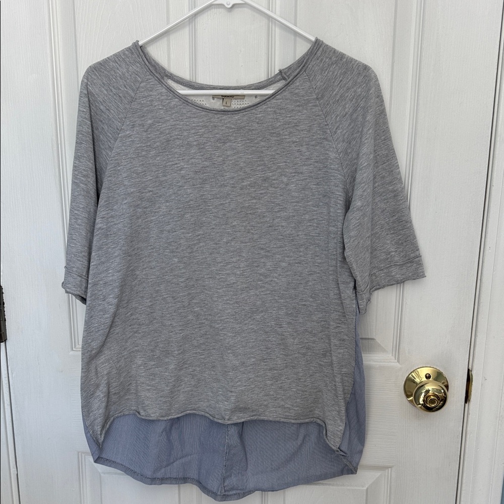 Gray Women's Top Alessia Pacini sz large